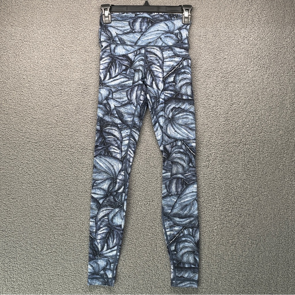 Lululemon Leggings Womens 4 Wunder Under Hi Rise Nulux Concrete Jungle Alpine